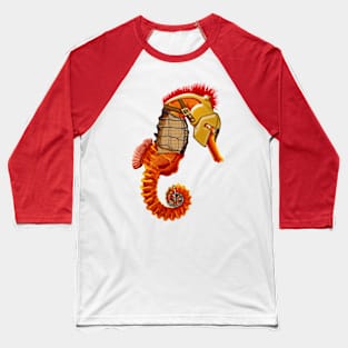 Steampunk seahorse Baseball T-Shirt